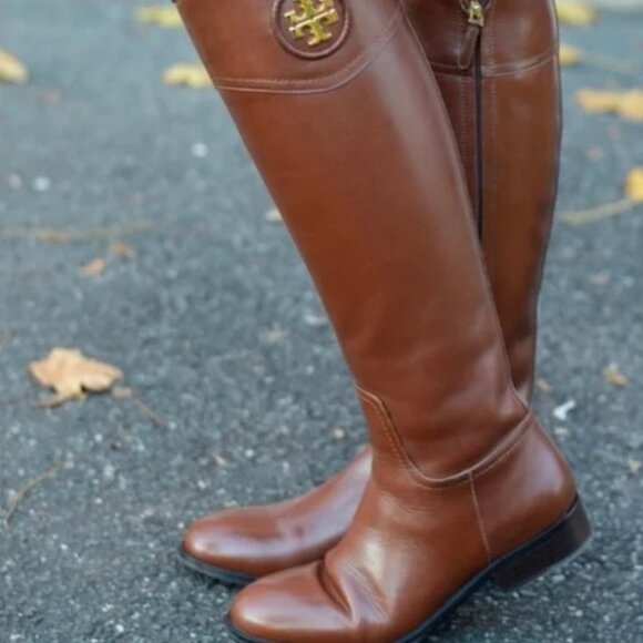 Tory Burch Shoes - Tory Burch Brown Ankle Boots